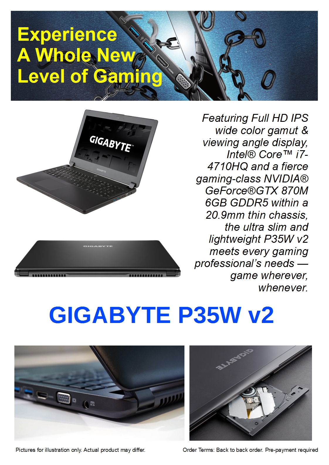 Gigabyte laptop 1