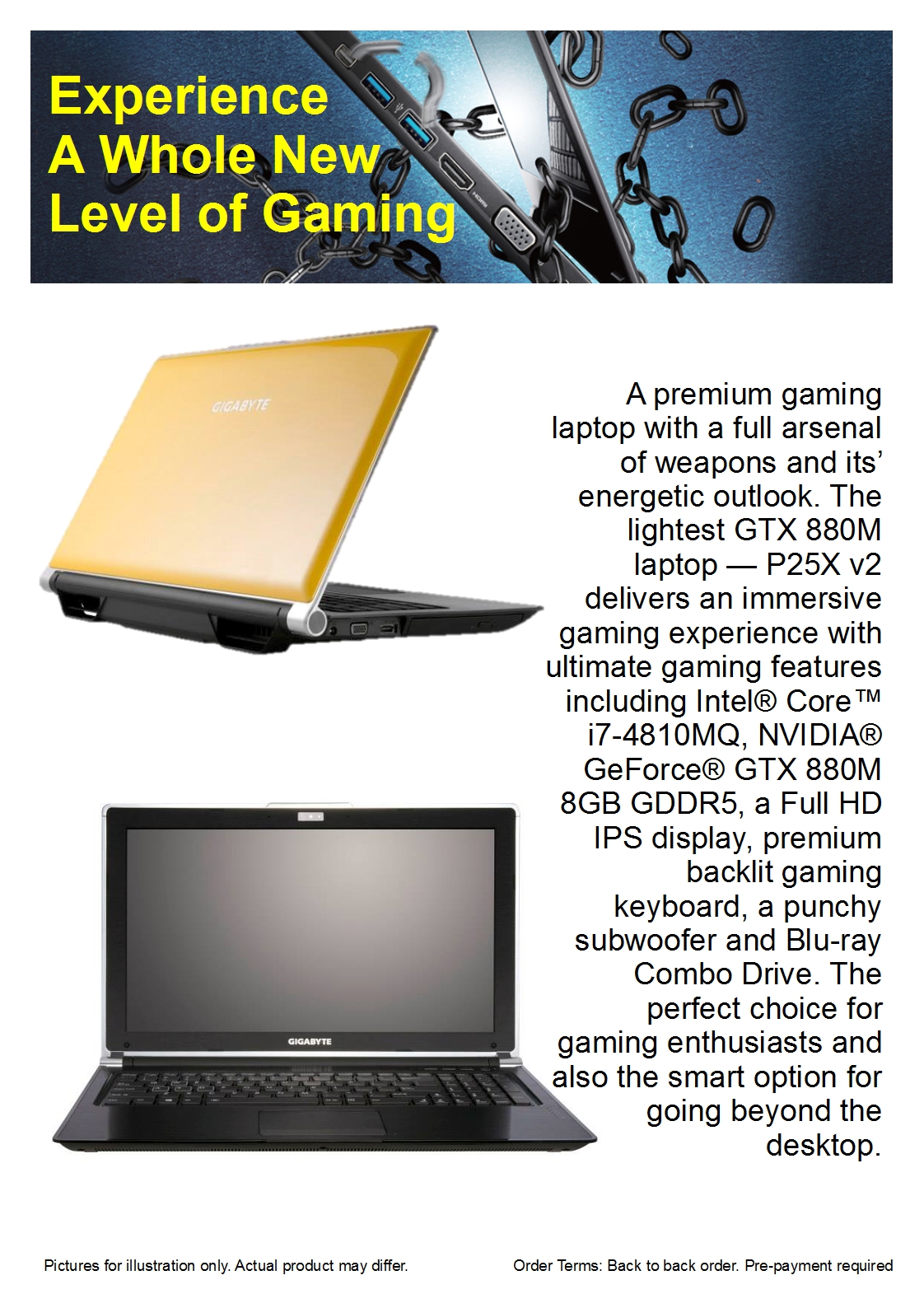 Gigabyte laptop 3