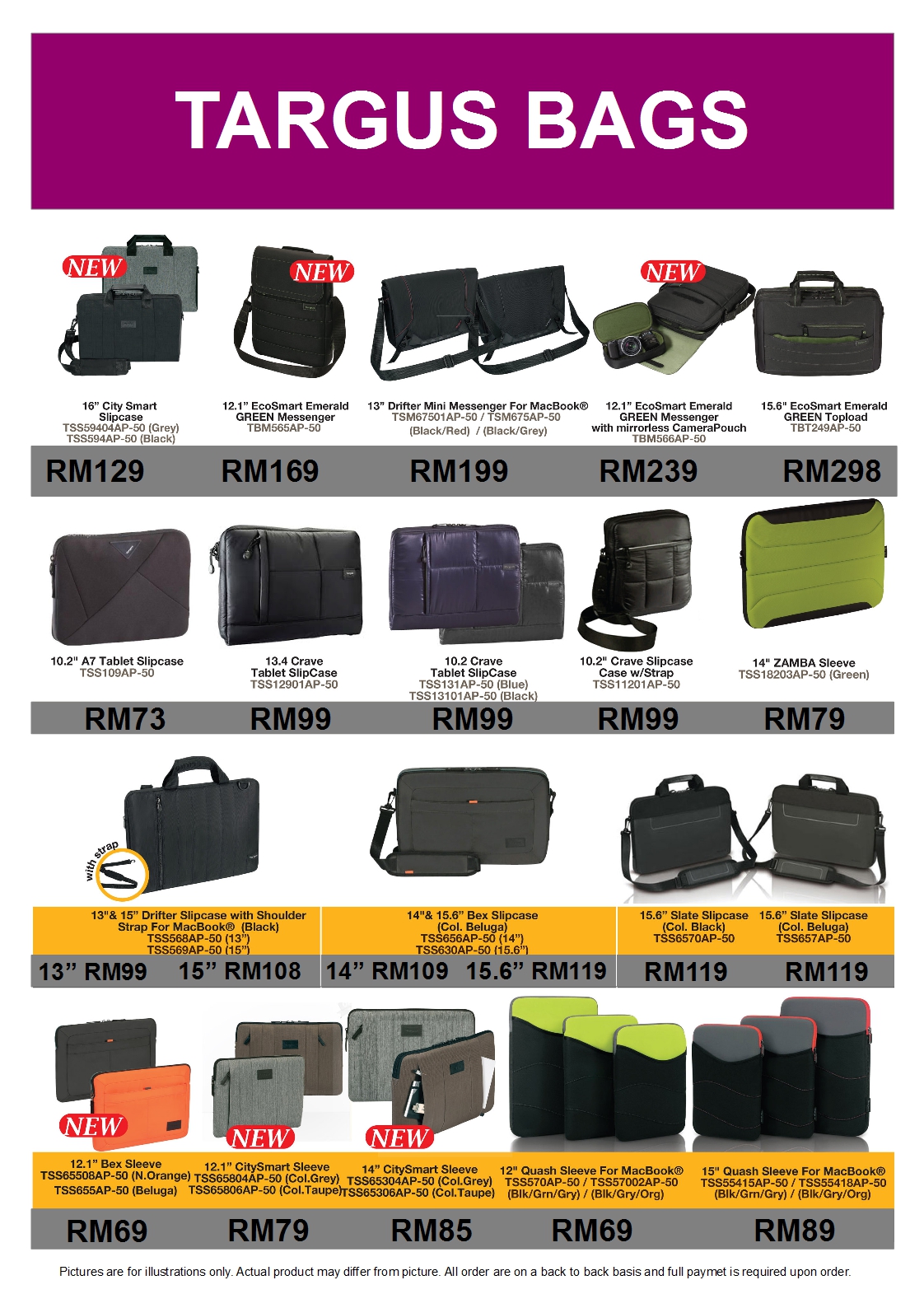 Targus Backpacks 3