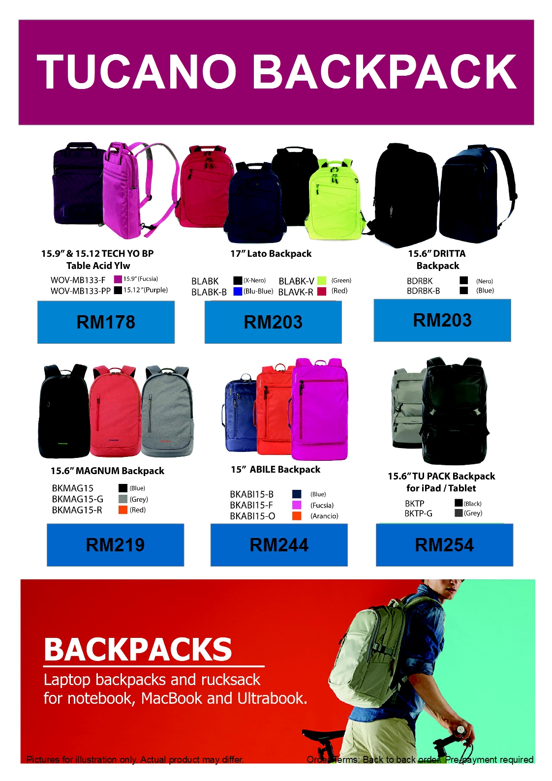 Tuscano Backpacks 1