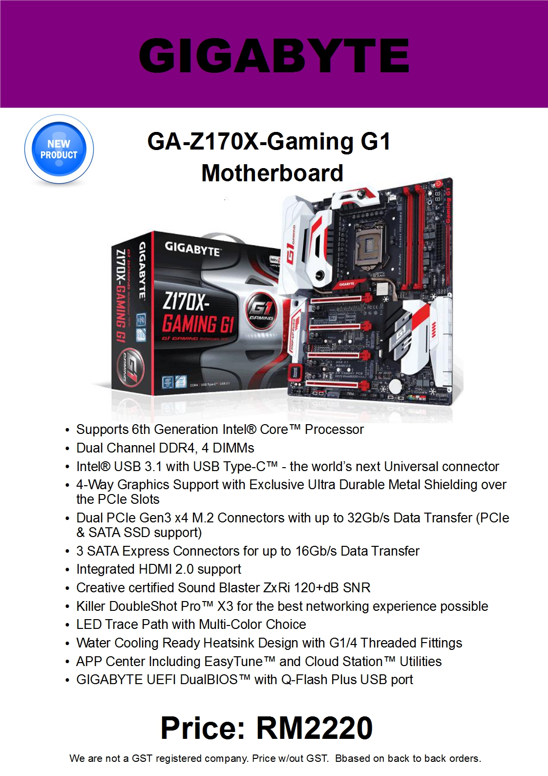 Z170X G1