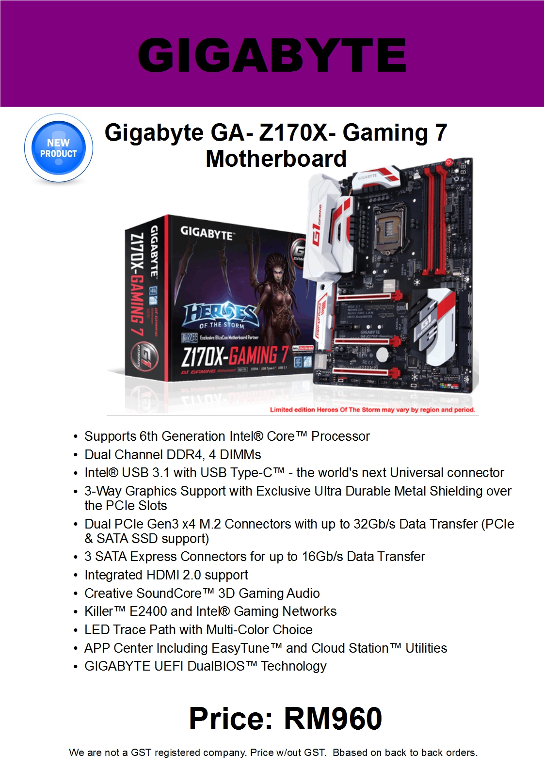 Z170X Gaming 7