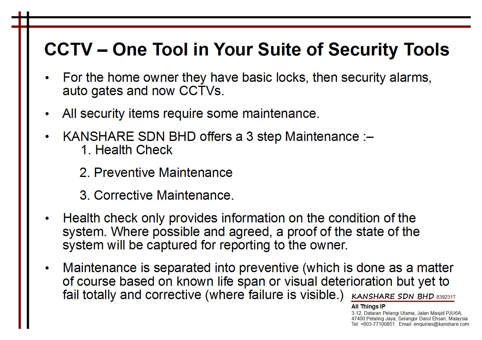 CCTV Health Check N Maintenance Package Rev 1_2