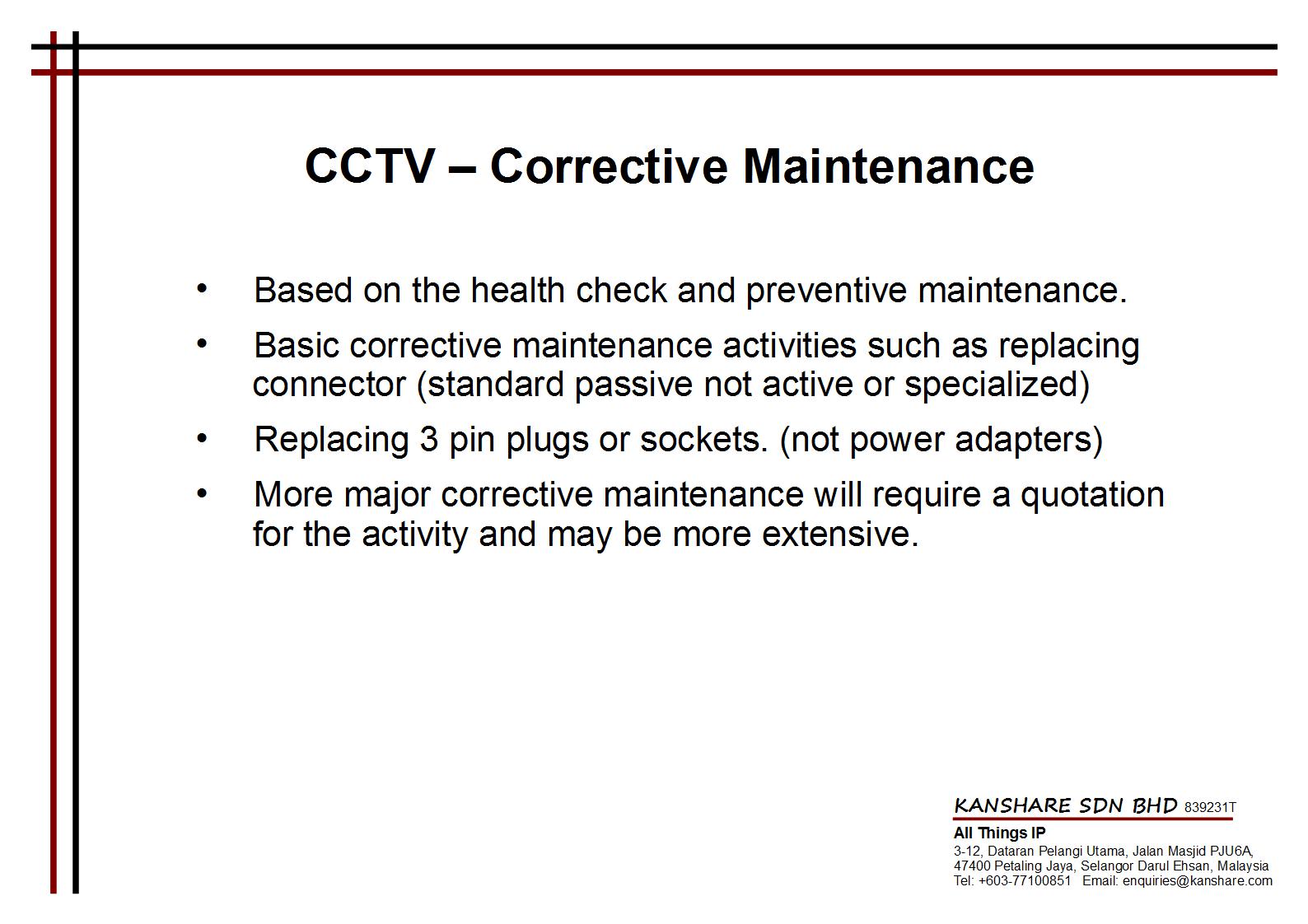 CCTV Health Check N Maintenance Package Rev 1_5